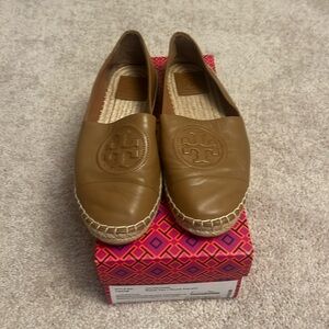 Tory Burch Leather Espadrilles